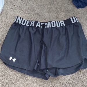 Grey Under Armour shorts